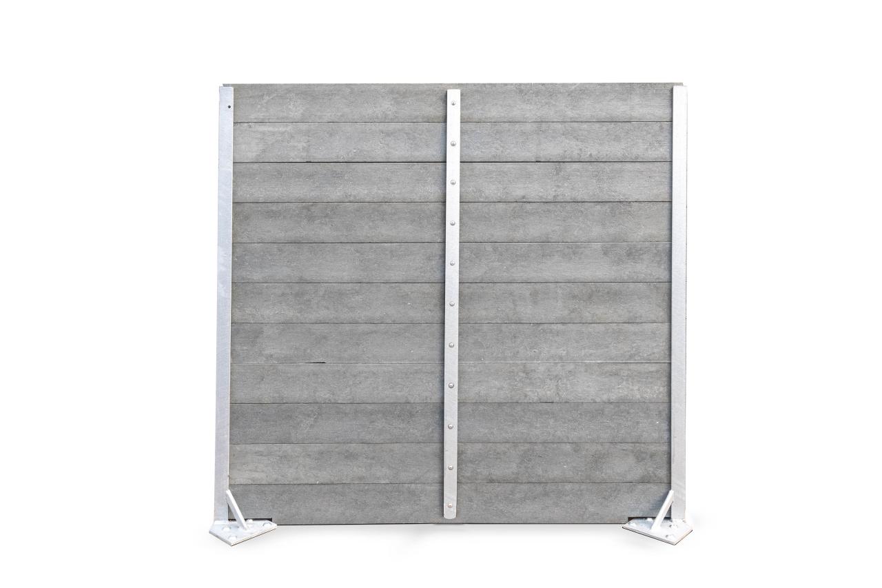 UFK 1260#2#Flacheisen mit Tellerschrauben ab 80cm Wandlänge ganze Wand#grau.jpg